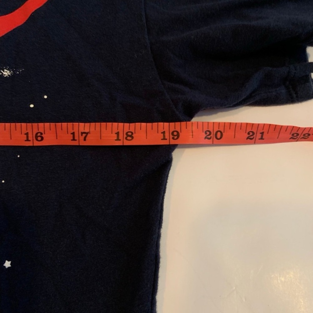 Awake Woman’s Cropped NASA T-Shirt Size Large - Picture 4 of 6